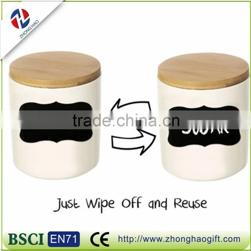 Promotional popular wholesale die cut chalkboard stickers