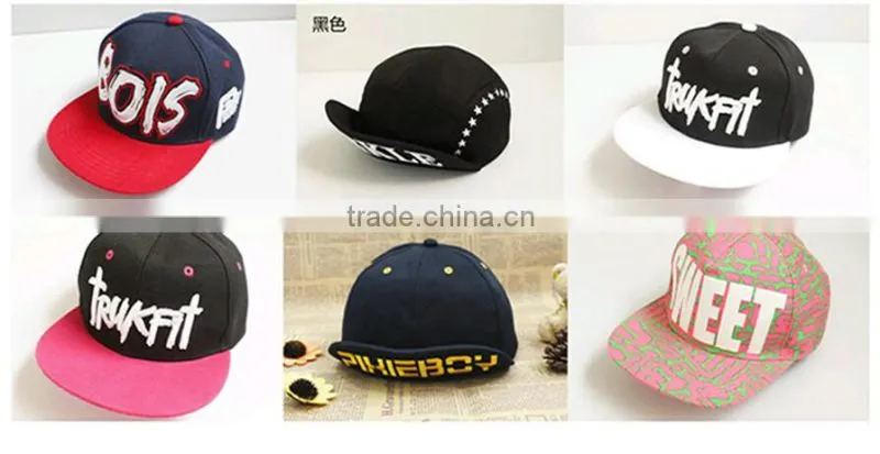 Fashion embroidered snapback hats wholesale
