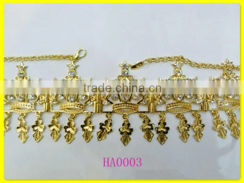 new fashion women hair accessory & gold plating jewelry