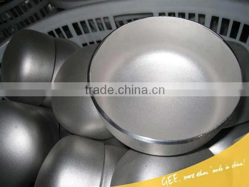 stainless steel pipe end cap
