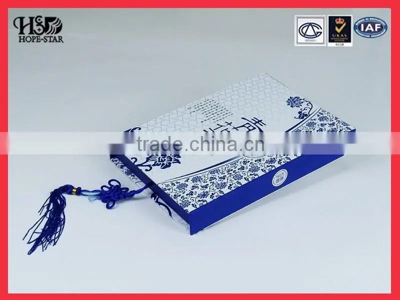 Wholesale Custom Blue Color Printing Hard Packaging Gift Paper Box Kraft Gift Paper Box for knives and forks