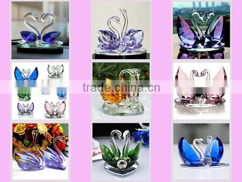 Pretty Flower Wedding Crystal Rose For Wedding Gifts