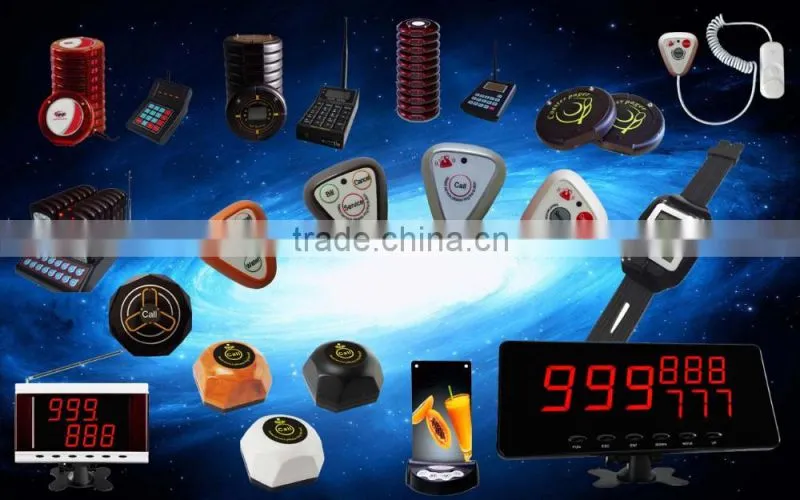 wireless restaurant table waiter call