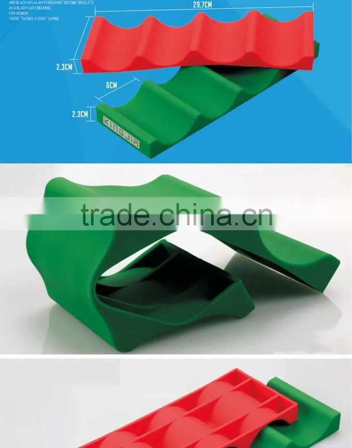 Silicone Space Saver Wine or Bottle Holder Drink Holder Stackable Beer Tray