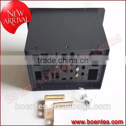 Meeting Tabletop pop up interconnect box with microphone computer socket