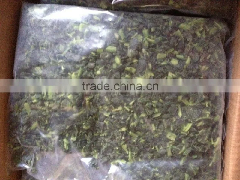 frozen chopped spinach with HALAL,BRC certificates