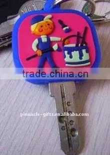 3d soft pvc key caps / key cover