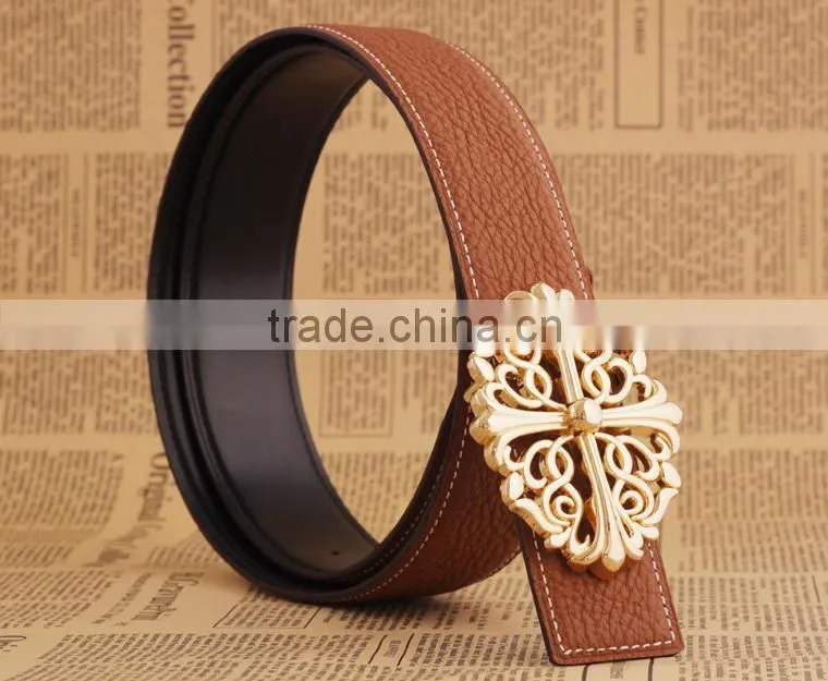 Top quality aluminum alloy metal log custom Belt Buckle