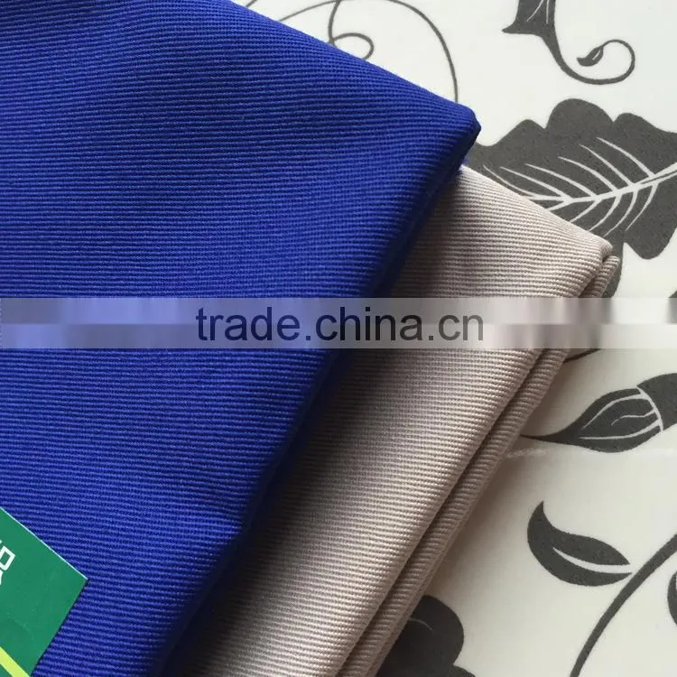 New Product spandex fabric CVC 50 Polyester 50 Cotton Fabric lycra fabric for clothing