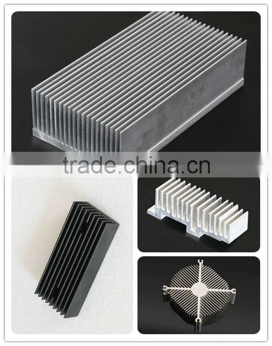Aluminum lighting heat sink