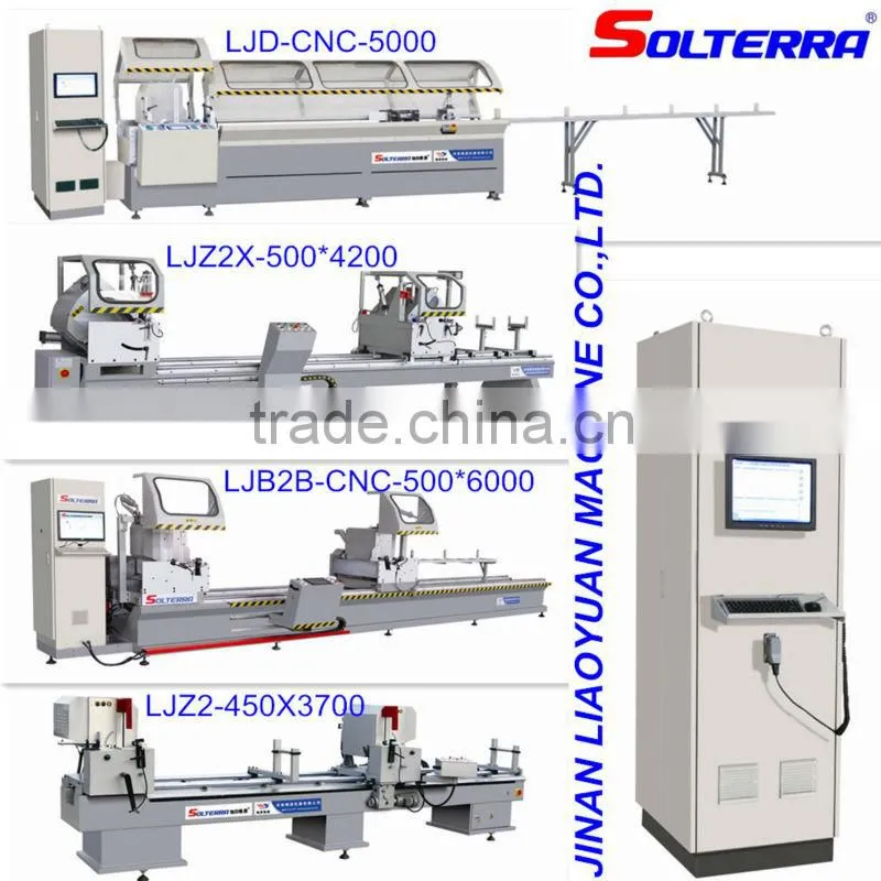 Aluminum window and door making machine-CNC Double head Precision Cutting Saw