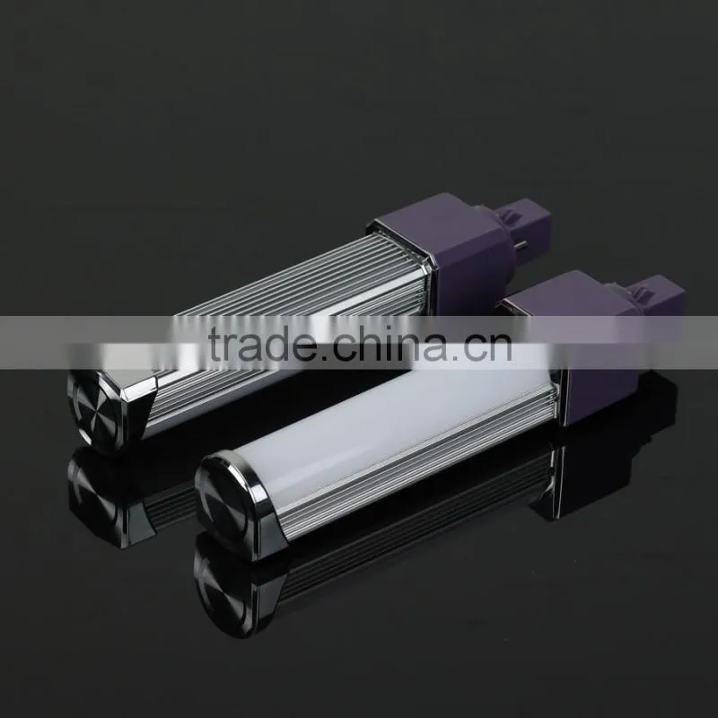 2015 12w 120 degree led plc e27 g24 LED Plug Light CE ROHS