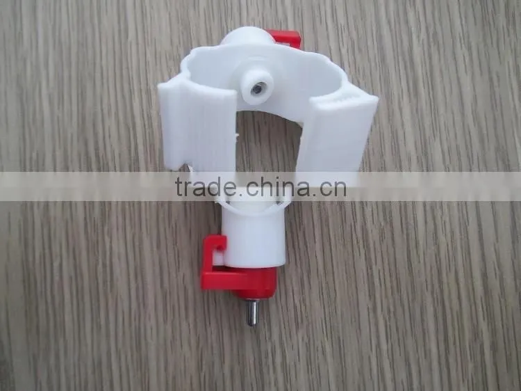 2016 New Type Plastic Poultry Water Nipples For Round Tube PP