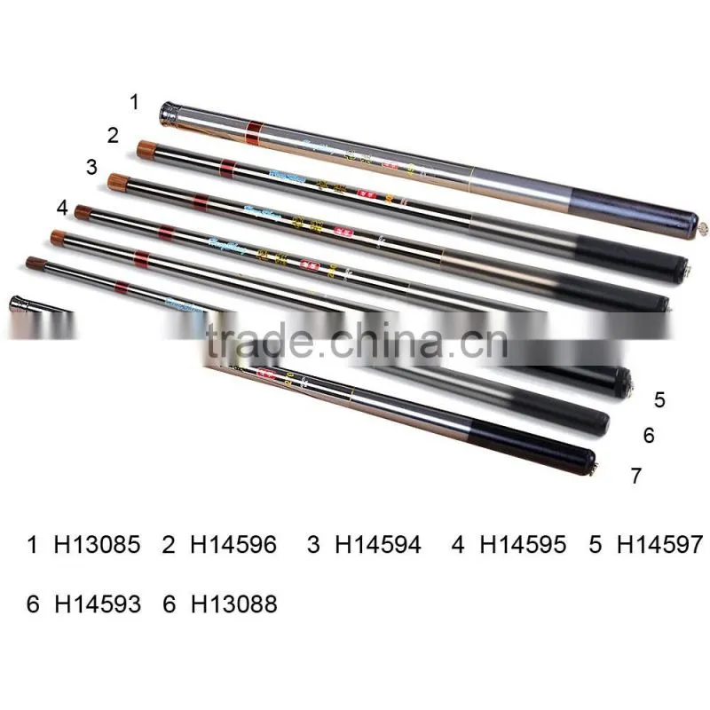 5.4m / 17.72ft Carbon Fiber Portable Telescopic Fishing Rod Ultralight Mini Pole Travel Fishing Tackle