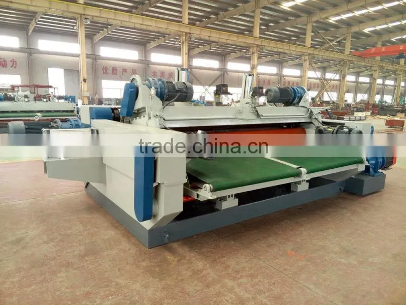 High efficiency China wood rotary cutting machine with CE