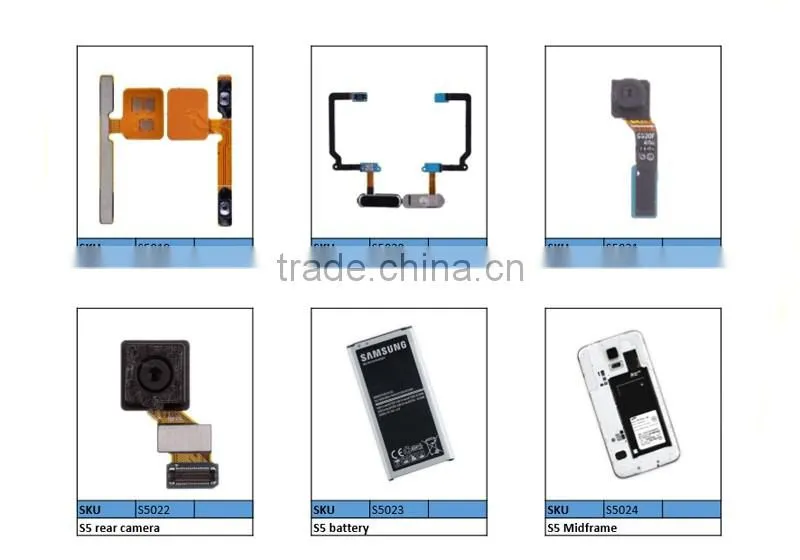 Replacement SD Card Reader SD Memory Card Reader for Samsung Galaxy S5 I9600
