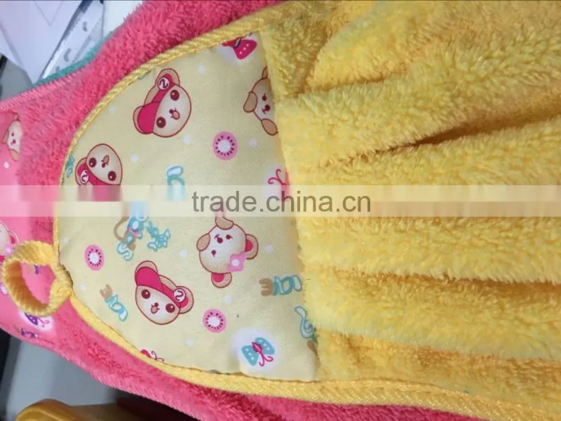 2016 Thick strong water absorption coral velvet softtextile hand towel for home