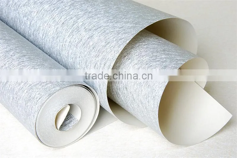 gold/silver metallic wallpaper for bar/club/hotel/restaurant