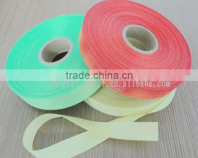 Hot sale single face polyester Color satin ribbon