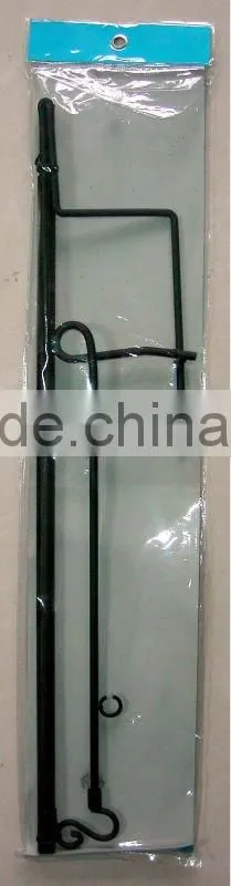 Iron garden indoor or outdoor flagpole