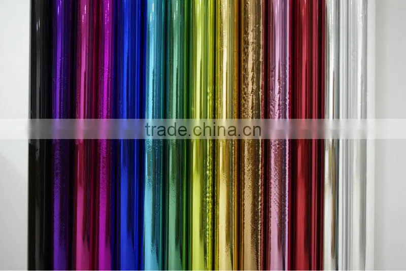 Fabrics use hot stamping foil