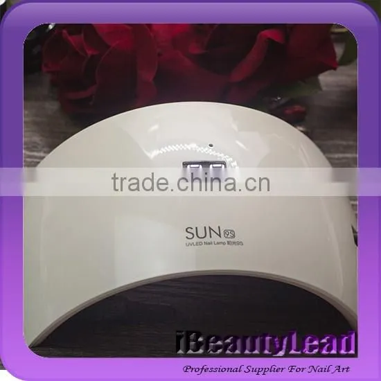 2016 new 24W UVLED nail lamp portable 24w led lamp sun9s led uv lamp 365+405nm