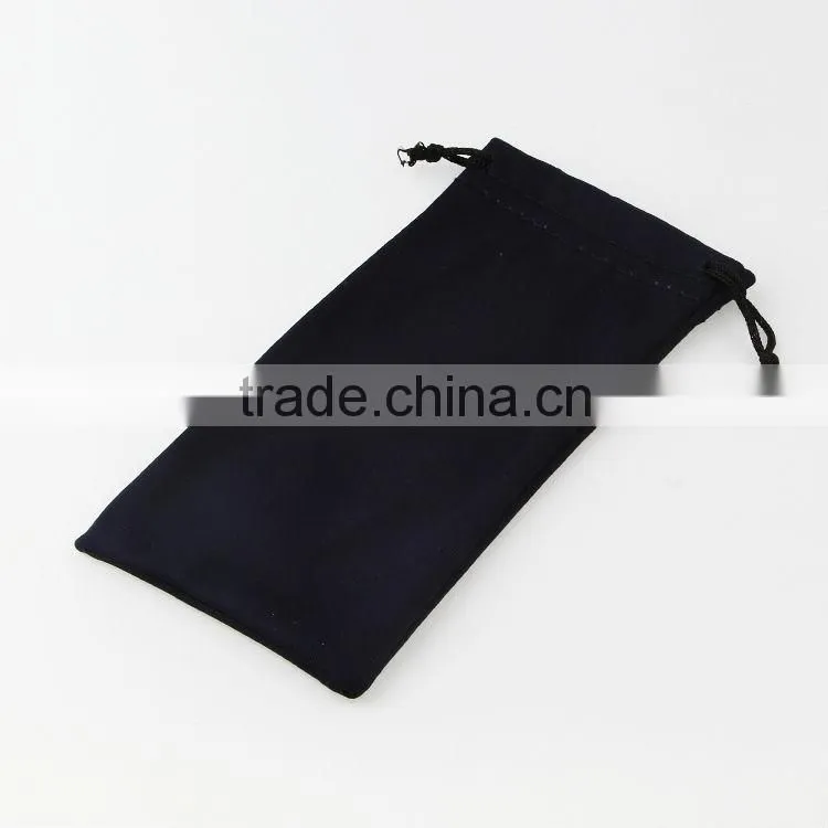Print LOGO Cheap Promotional Microfiber soft Sunglass pouch Eyeglasses pouch