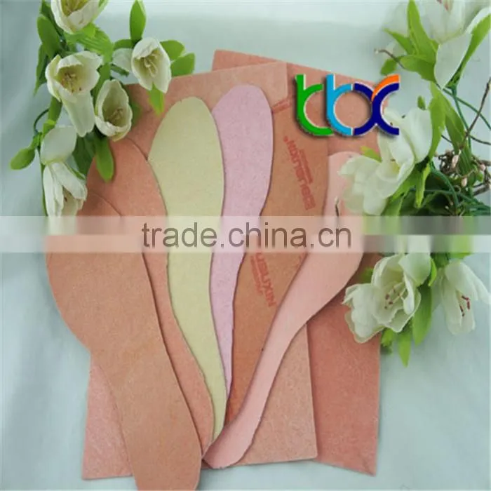 High qulity shoe insole material nonwoven fiber insole board for making shoes
