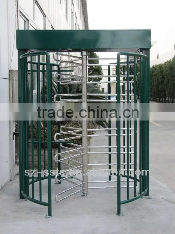 China high quality access control pedestrian full height turnstile