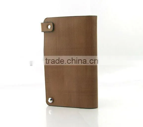 Chinese-style handmade 100 genuine leather credit card holder