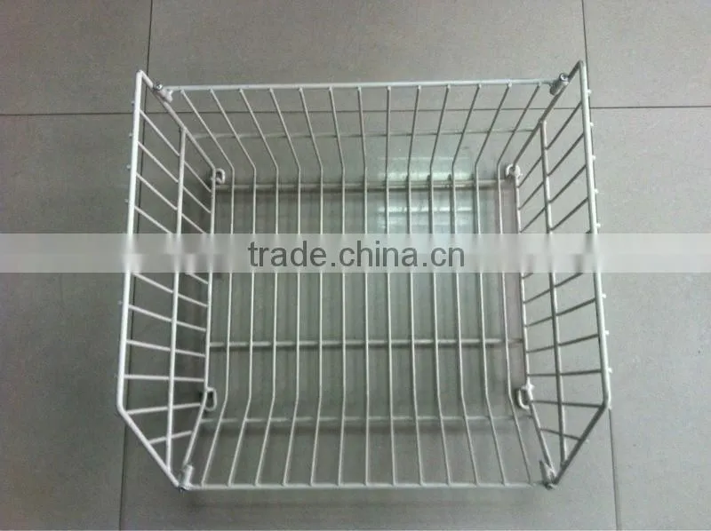Good quantity Metal wire shopping basket