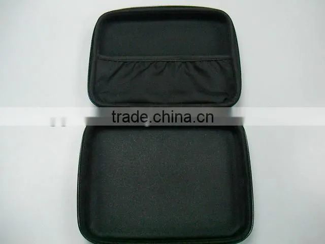 GC- Black Hard metal puller waterProof Storage eva travel bags for electronics
