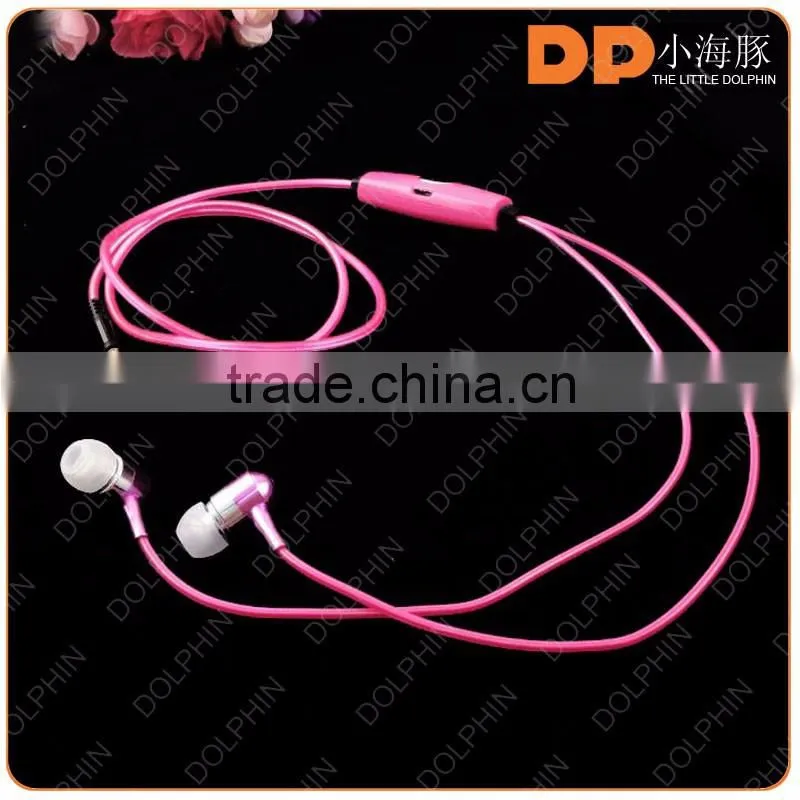 2016 best sellers on US market illuminated glowing earbuds flashing LED light earphone ear piece with mic