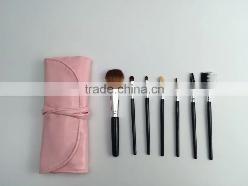 Pretty welcomed high quality 7pcs best makeup brush set of 2015 highest demand products