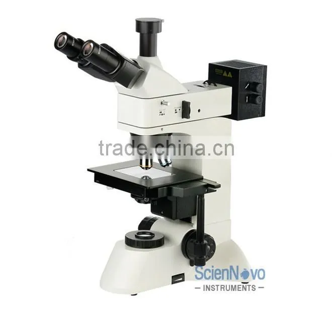 high quality Scienovo L3230BDgreat metallographic microscope Magnification 50X-600X