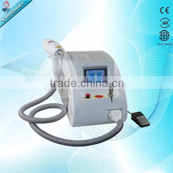 Q switch nd yag tattoo scar removal laser machine