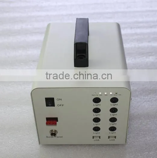40W 18V Solar power system Lead acid battery