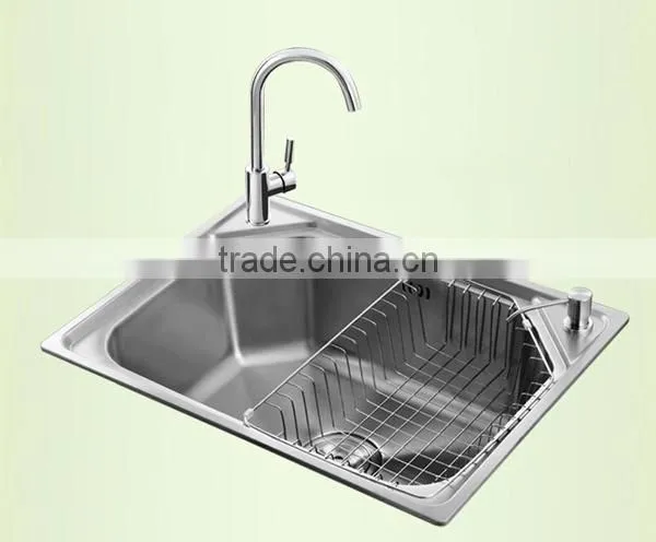 Hand made sinks made in china, Single Stainless Steel Kitchen Sink,apartment size kitchen sinks