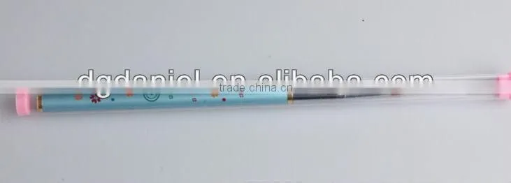 Nylon hair nail art cosmetic brush,Aluminum handle makeup brush