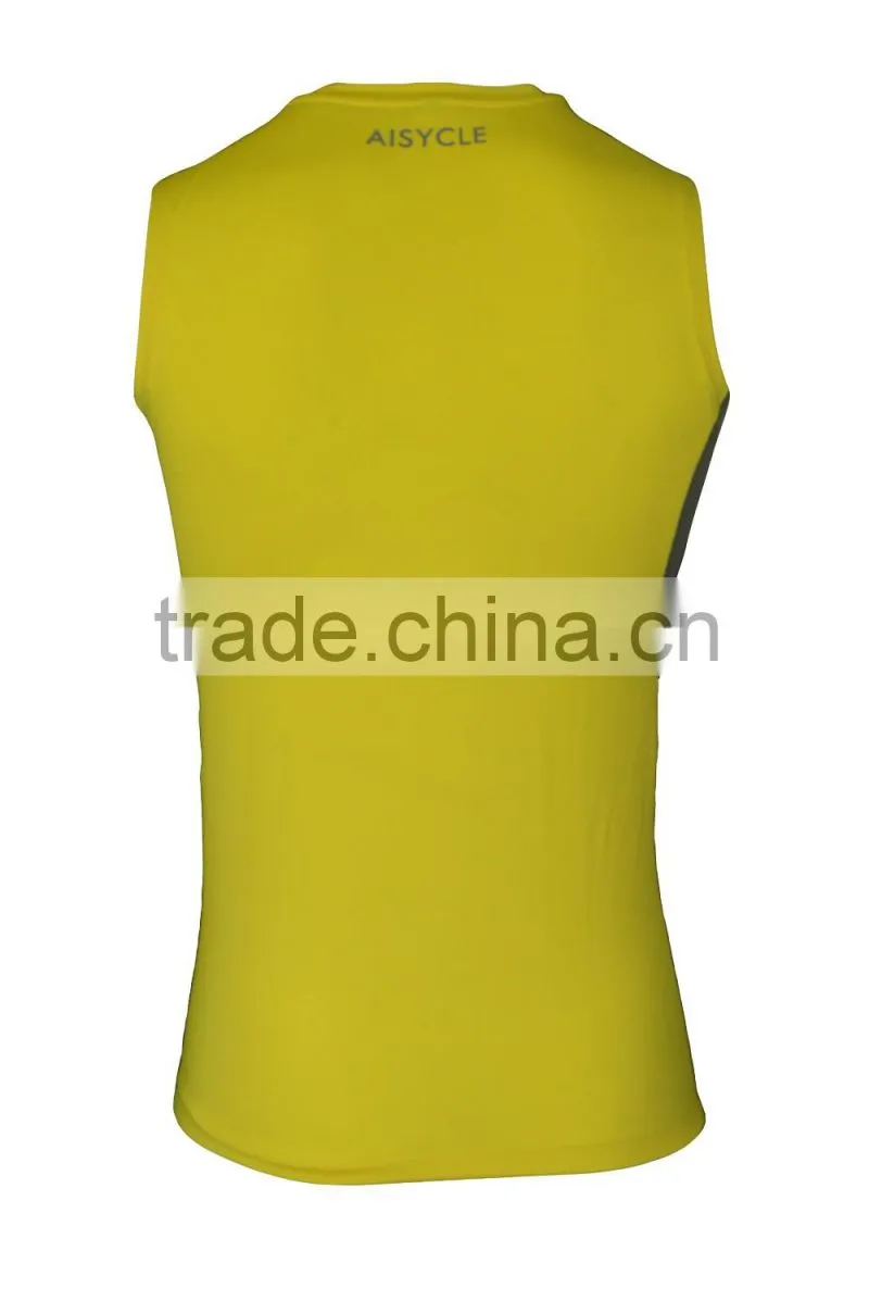 Latest bodybuilding design custom printing tank top for men
