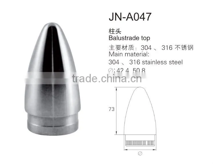 stainless steel pipe end cover