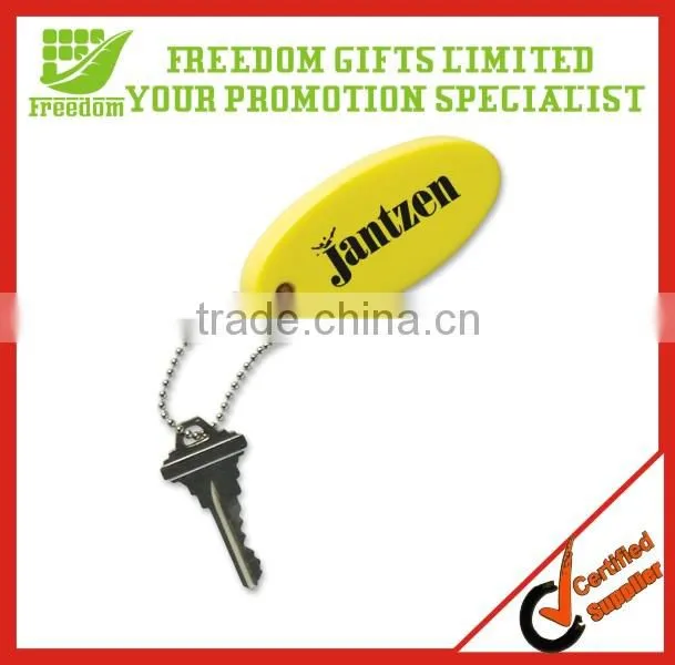 Promotional Custom Logo Printed Plastic Key Chain