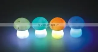PVC colorchanging mushroom magic light