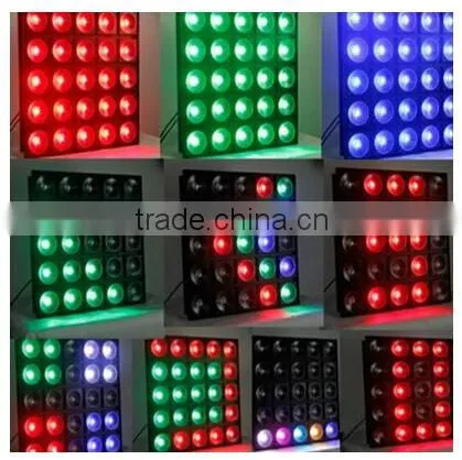 fresnel led stage lighting ,high quality professional 25pcs*10w RGBW 4 in 1 led matrix light