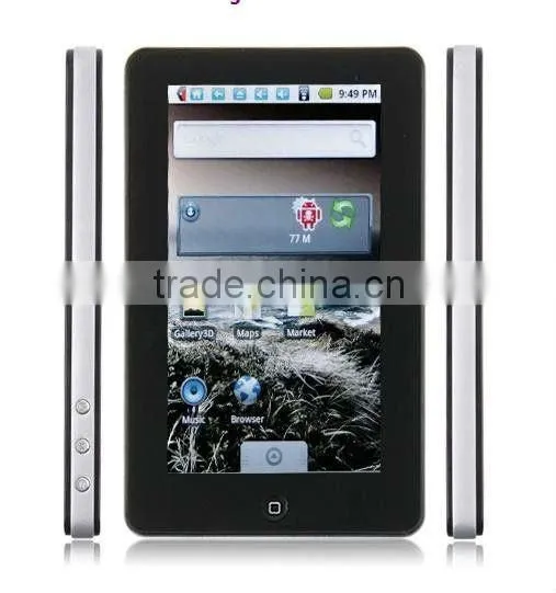 7 inch Android 2.3 tablet with 1.2Ghz CPU+1.3MP Camera M704