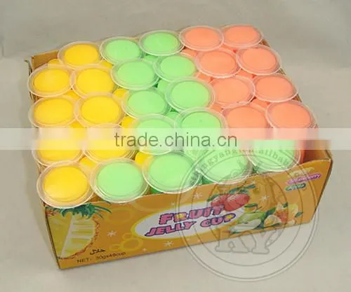 Fruit Plastic Jelly Cup