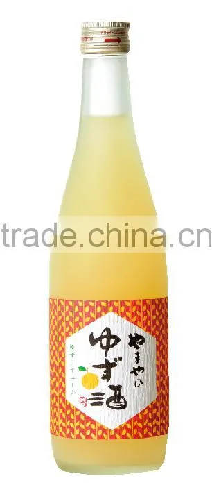 Japanese citron citrus yuzu flavored sweet potato shochu sake rice wine chinese liquor
