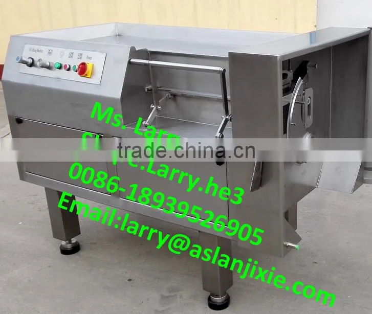 chicken breast cube cutter/chicken meat dicing machine