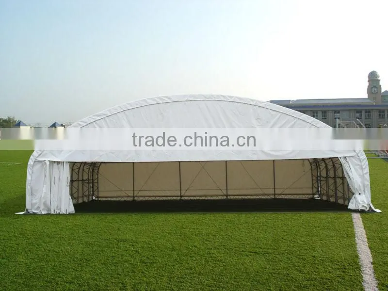 PVC PE steel frame hangar tent