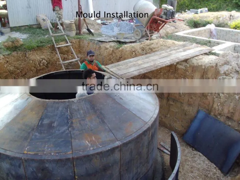 household waste water treatment /small bio gas plant